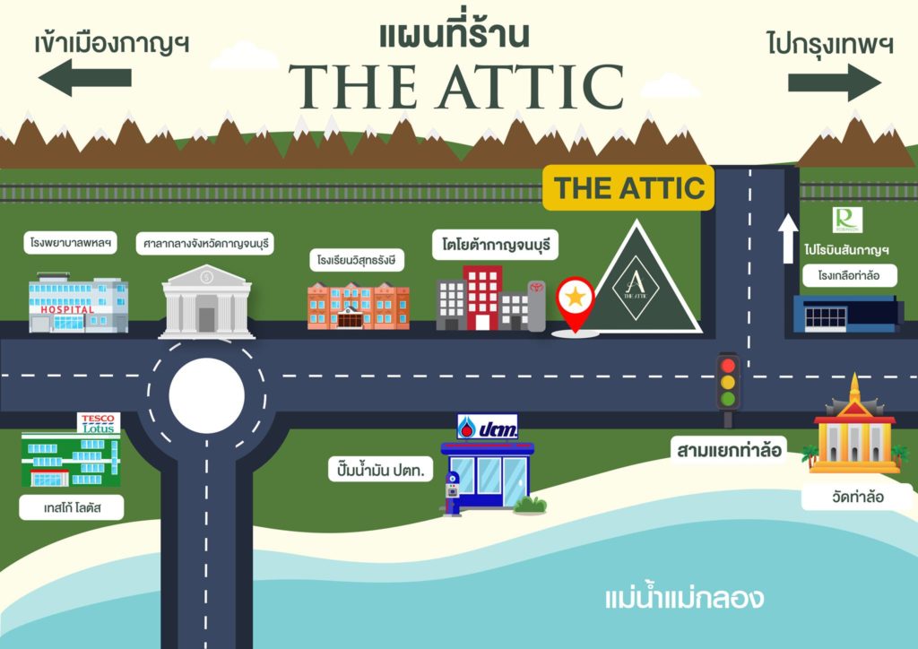 The Attic (ดิ แอตติค) กาญจนบุรี