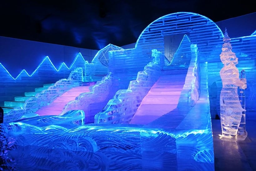 Frost Magical Ice Siam มีศิลปะและสถาปัตยกรรม  สวยงามให้ชม